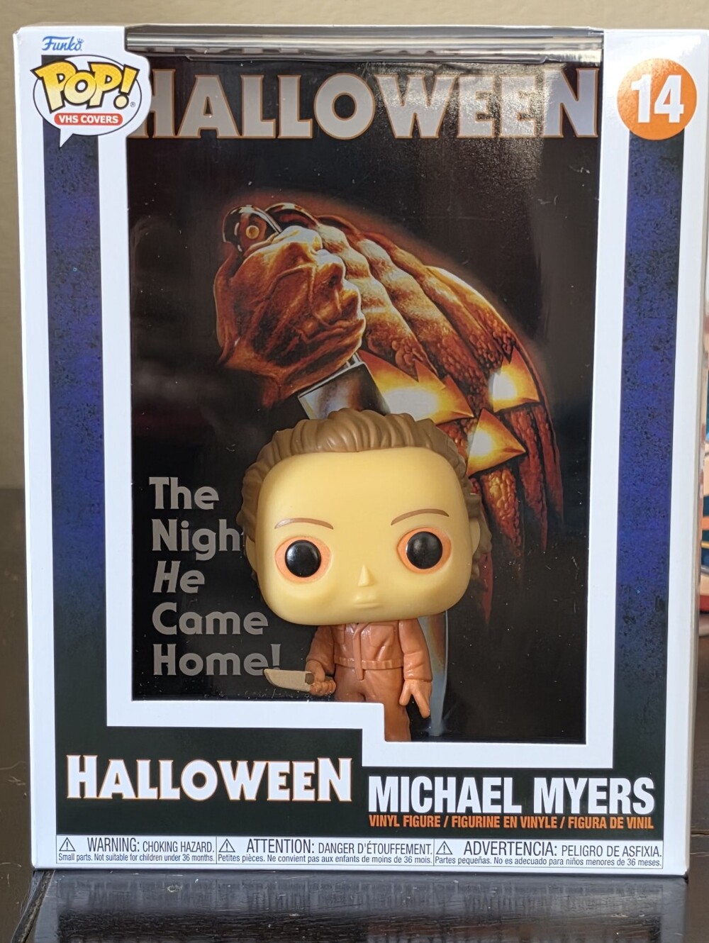 NWT Michael Myers Halloween Funko POP # 14 Glow In The Dark